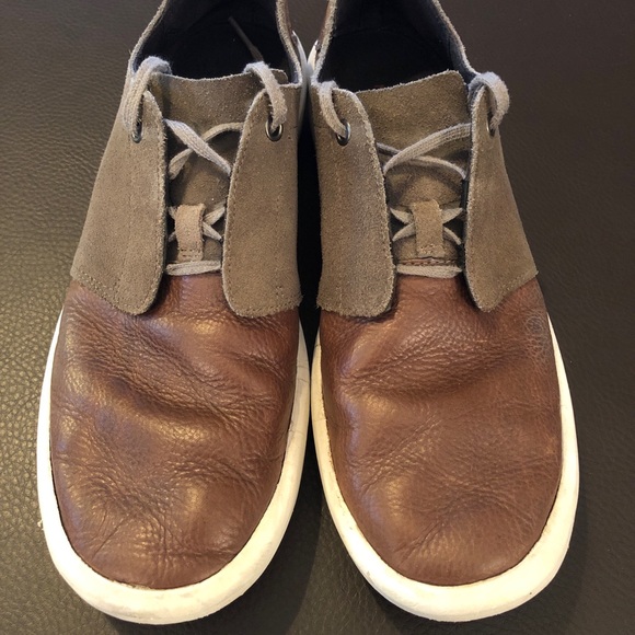 Merrell Gridway LTR Leather Grey Brown Sneaker 8.5 J19387 Vibram Sole Trail - Picture 3 of 5